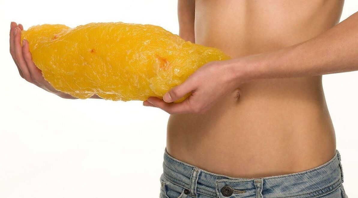 Ragazza grassa e magra umana