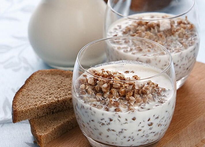 Grano saraceno con kefir