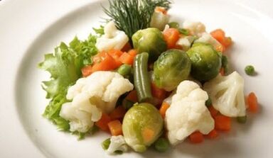 Menu approssimativo per la pancreatite